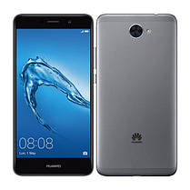 Чохол для Huawei Y7 2017 книжка протиударний боковий з підставкою Booc Cover чорний, фото 4