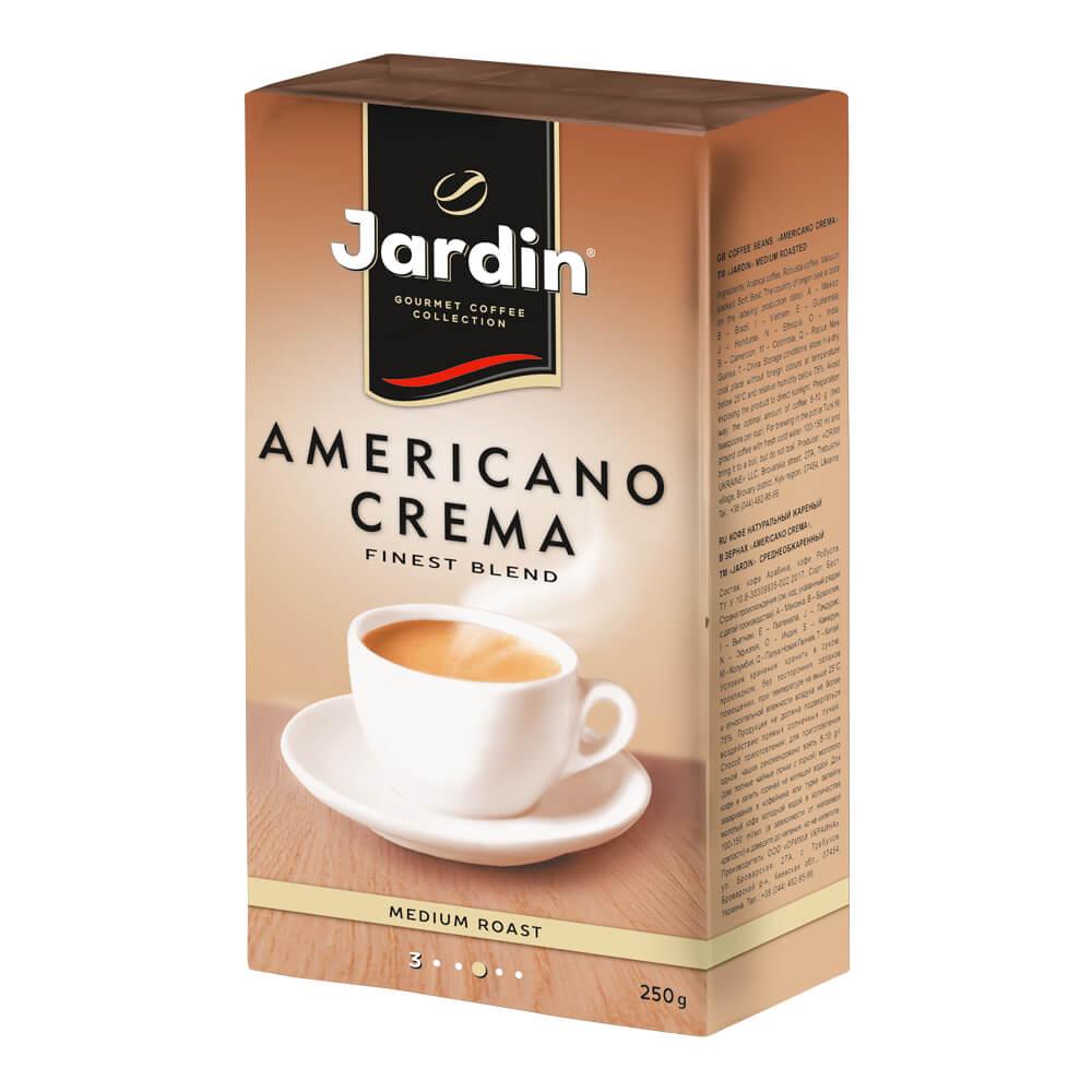 Кава мелена Jardin Americano Crema 250 грамів у вакуумному пакованні, фото 1