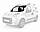 Лобове скло Fiat Fiorino III /Qubo (2007-) Фіат Фіоріно III /Кубо, фото 3