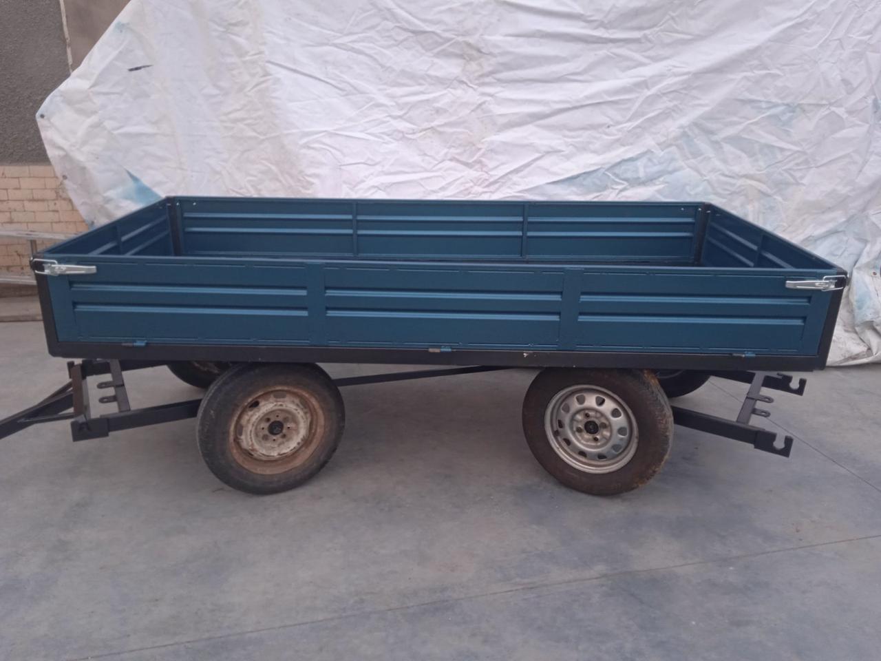 Причіп садовий поворотний Буковинка (270×120×30, без коліс), фото 1