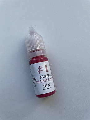 Пігмент для татуажу губ D|N NUDE BLUSH LIPS №1, 10 мл, фото 3