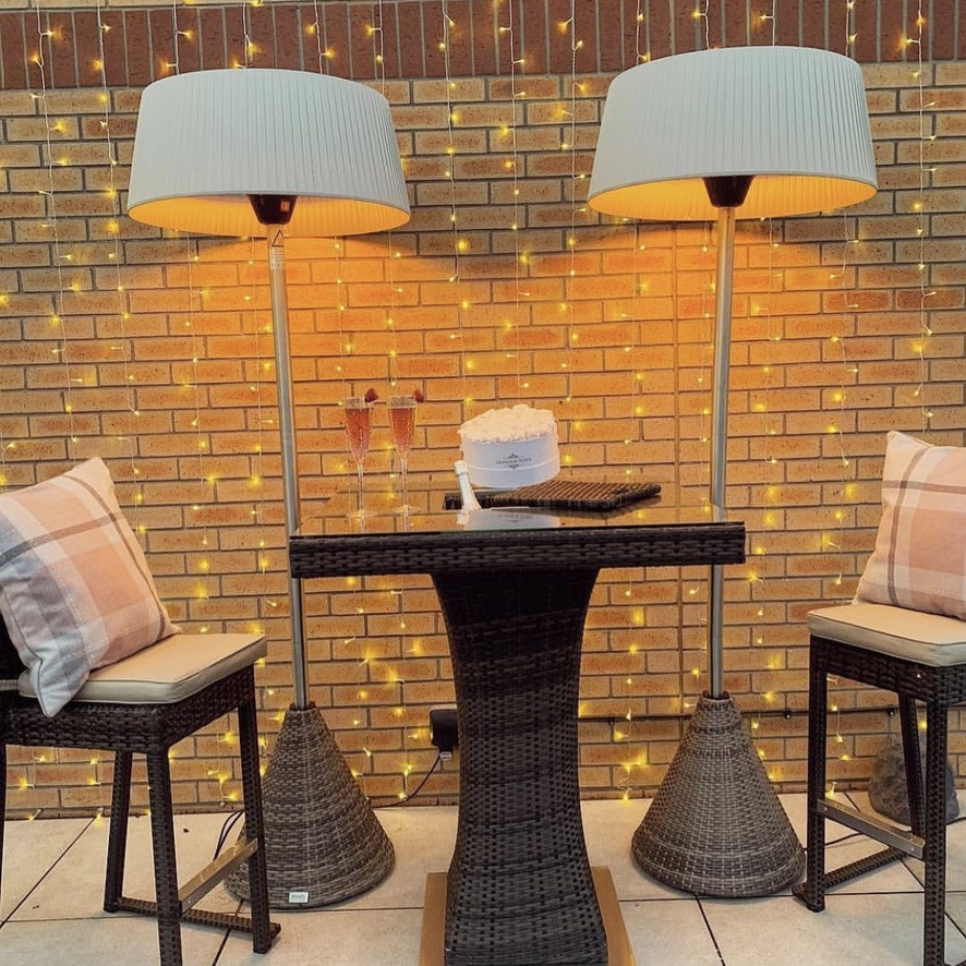 Гірлянда Водоспад 3 х 2.5 м, 480 LED Соединяемая (Штора, Завіса, Curtain lights), теплий білий