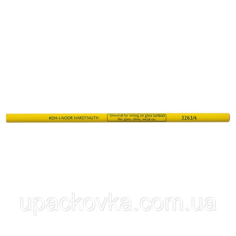 Олівець-склограф жовтий, 3263/4 KOH-I-NOOR
