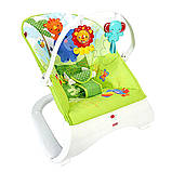 Масажне крісло-гойдалка Тропічні друзі Fisher-Price CJJ79, фото 4