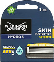 Сменные кассеты для бритья Wilkinson Sword Hydro 5 Skin Protection Advanced (4 шт.) 01989