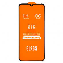 Защитное стекло Full Glue XD+ для ZTE Blade A7 2020 черное