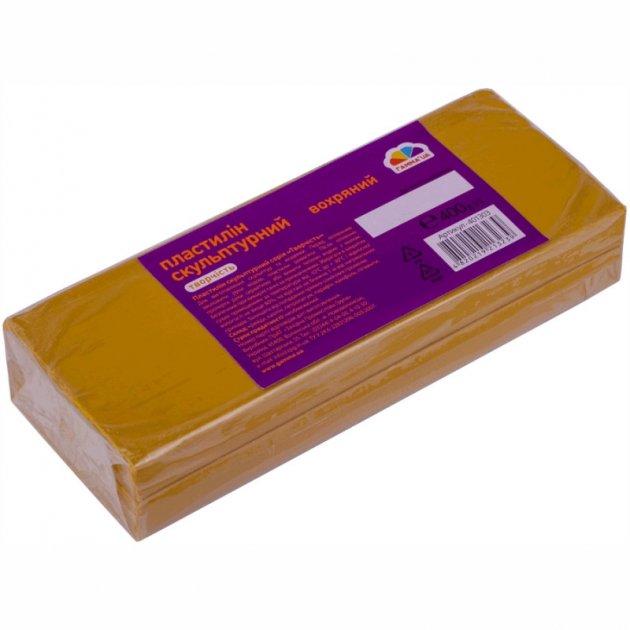 Пластилін скульптурний, вохряний, 400 грам, "ГАММА'UA" 331029