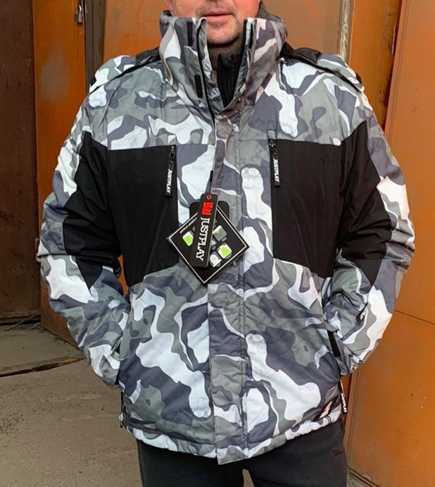Куртка термозима JUSTPLAY S-XXL арт.583, Камуфляж, M, фото 1