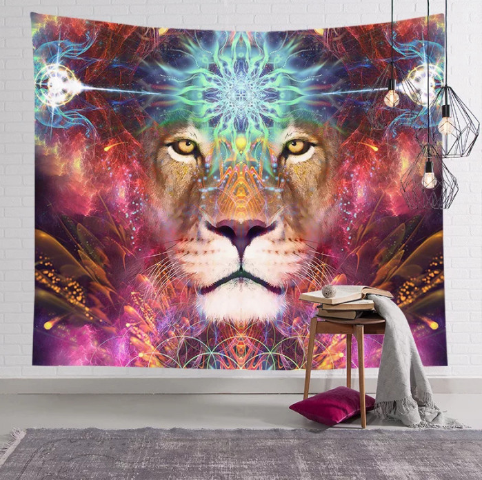 Гобелен настінний "Лев" 150*130см., фото 1