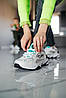 Дитячі кросівки Nike M2K Tekno White Black Blue K0001, фото 7
