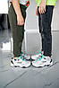 Дитячі кросівки Nike M2K Tekno White Black Blue K0001, фото 8