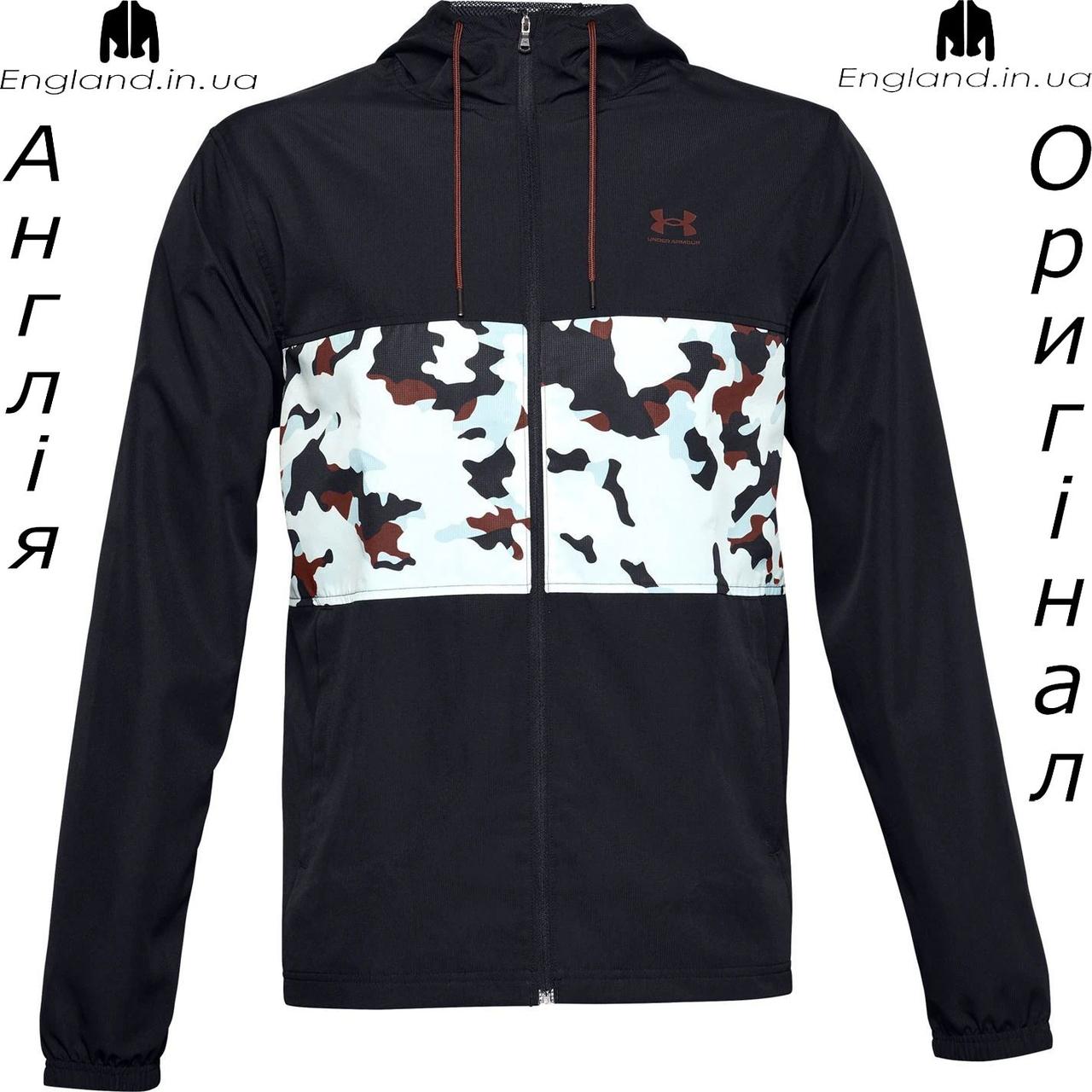 Куртка чоловіча камуфляжна вітровка Under Armour (Андер Армор) з Англії, фото 1