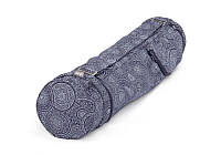 Сумка-чехол для йоги Asana Cotton 80 см темно-синий