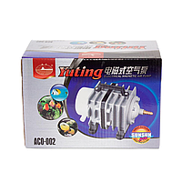 Поршневий компресор для акваріуму та ставка SunSun ACO-002, 40 л/хв.