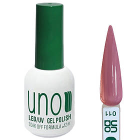 Кольоровий гель-лак Gel Polish для нігтів, 12ml. Рожевий 011