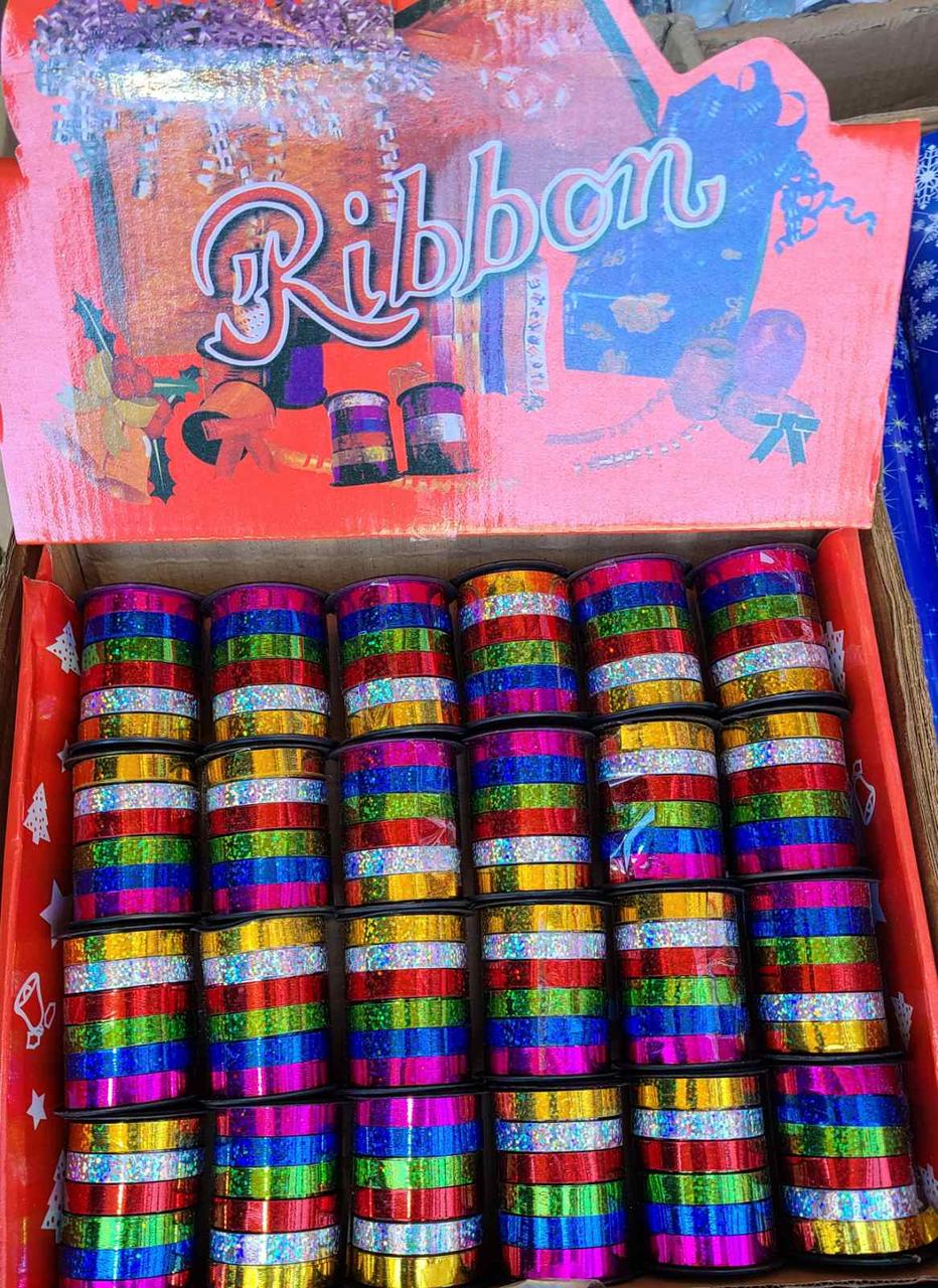 Стрічка Упаковочна Серпантин Котушка 6 шт. х 5 метрів у202