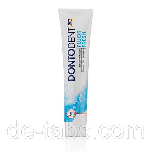 Dontodent  Fluor Fresh зубна паста 125мл ( свіжість)