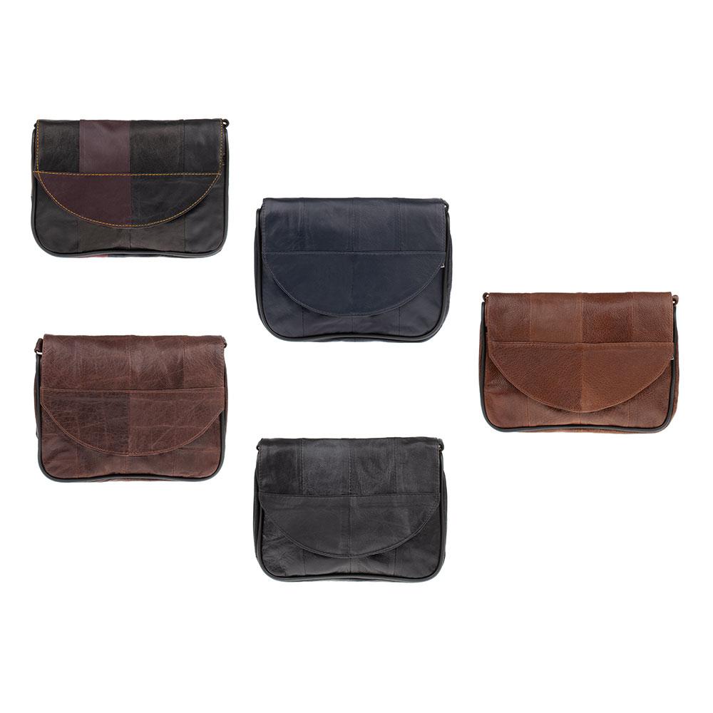 Маленька шкіряна сумка жіноча через плече LT в асортименті (5657)