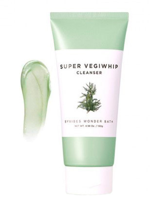 Пінка для очищення шкіри Wonder Bath Super Vegiwhip Cleanser Green 130 г