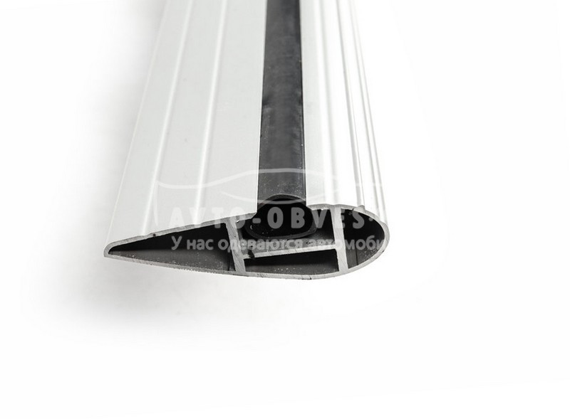 Поперечины на рейлинги Lifan X60 - тип: crosswing, цвет: серый - фото 4 - id-p226073575