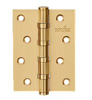 Петля дверная врезная MVM B-100 мм SB матовая латунь