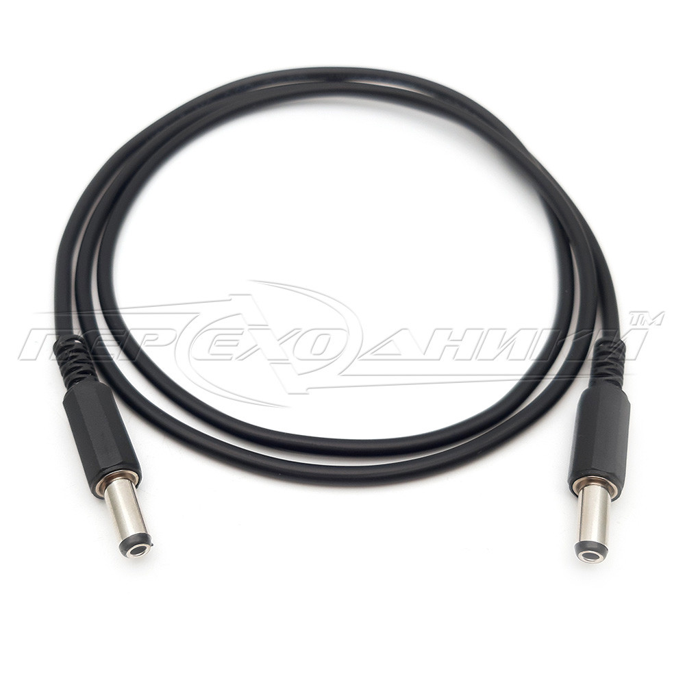 Кабель DC живлення 5.5x2.1 мм (штекер-штекер)