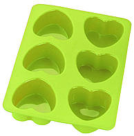 Форма для выпечки силиконовая Calve (Кальве) 27х18.4х3.5 см (CL-4604) Зелёный