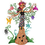 Monster High Treesa Thornwillow FCV59 Лялька Монстр хай Тріза Торнвіллоу Садові Монстри, фото 3