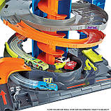 Hot Wheels GTT95 Mega Garage Автотрек Хот Вілс Мегараж для машинок, фото 7