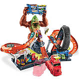 Hot Wheels GTT94 Toxic Gorilla Slam Автотрек Хот Вілс Атака токсичної горили, фото 3