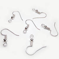 Швензи Гачок з Шариком 100 шт Залізо Колір Платина 19х0.8 мм