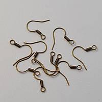 Швензи Гачок 10 шт Неіржавка сталь Колір Бронза 17 мм х 0.7 мм