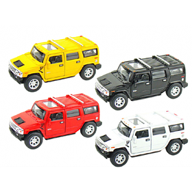 Машинка Kinsmart KT 5337 FW Джип з дошкою для серфінгу 1:40