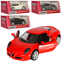 Kinsmart - Машинка KT 5366 FW Alfa Romeo 4C 2013 GT 1:32 12.5 см