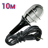 Переноска-лампа карболитовая 10м. Украина. 100Вт 250В