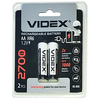 Акумуляторна батарея VIDEX 2700mAh АА HR6 1.2 V Ni-Mh