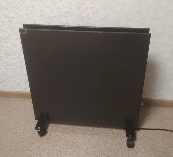 Керамічний підлоговий обігрівач Lifex D. Floor 800R (чорний) з механічним термостатом
