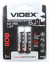 Акумуляторна батарея VIDEX 1100mAh AAA HR3 1.2 V Ni-Mh