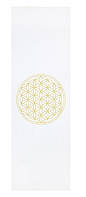 Коврик для йоги Bodhi Leela Flower 183x60x0.45 см Белый