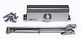 Доводчик дверний VIZIT-DC503S ARCTIC для домофонних металевих дверей з електрозамком, фото 6