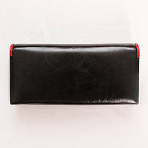 Чорний жіночий гаманець, фото 3