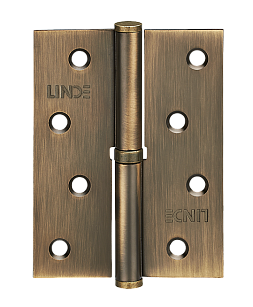 Завіса з'ємна (Права) врізна для дверей MVM H - 100R MACC матова бронза, фото 1