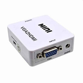Адаптер конвертор VGA HDMI VGA2HDMI