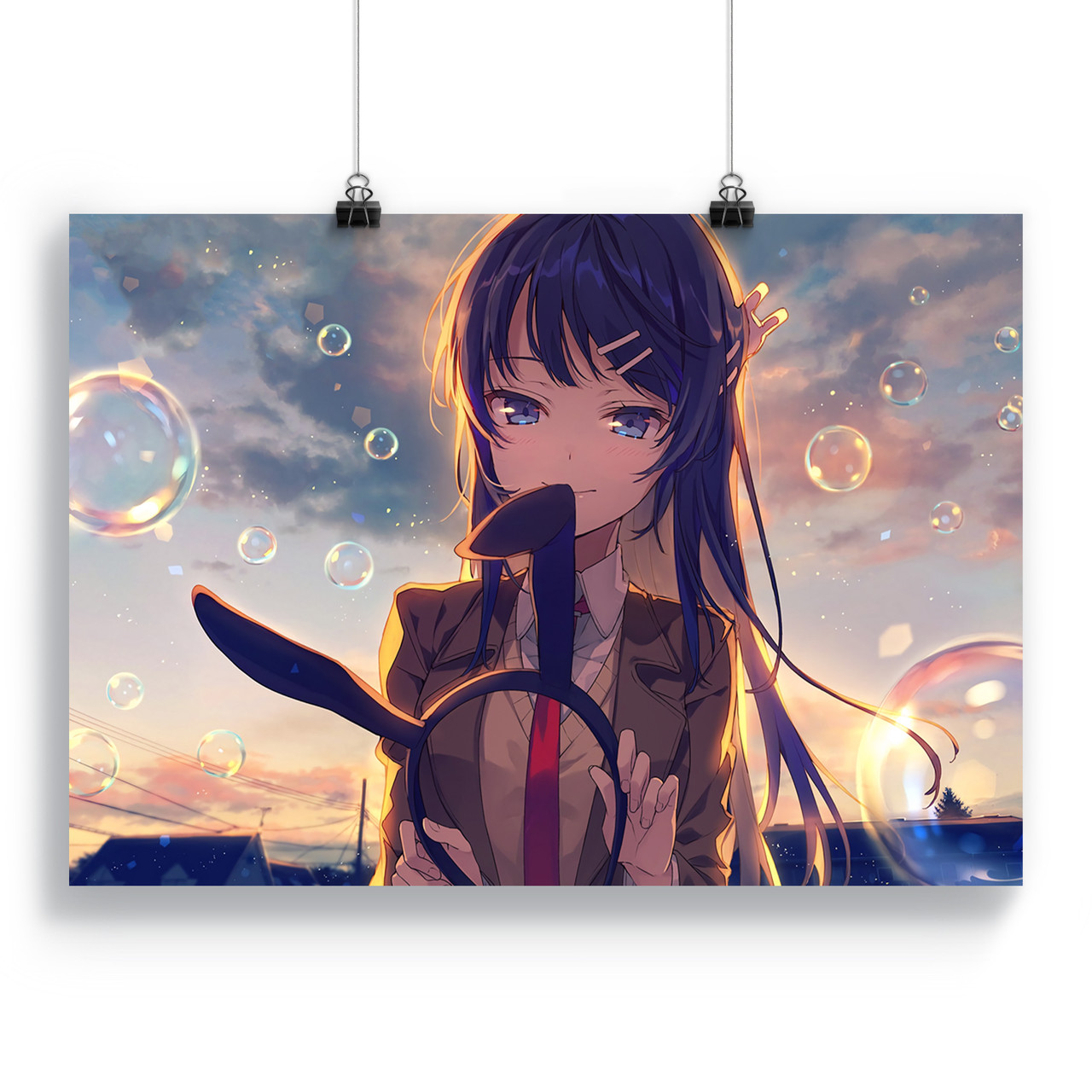 Плакат Цей дурний свин не розуміє мрію дівчинки-зайчика | Seishun Buta Yarou wa Bunny Girl Senpai no Yume wo Minai 05