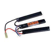 Аккумулятор Valken LiPo 11.1V 2000 mAh 15/25C Energy Tri-Cell, Чорний