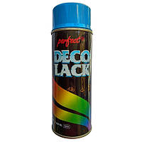 Алкидная аерозольная краска Perfect (DecoLack), Голубой (RAL5015) 400ml