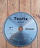 Пила дискова 210*30*60 Topfix напаяная твердим сплавом ВК, фото 2