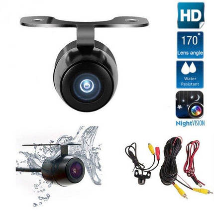 Камера заднього виду метелик універсальна UFR IP67-IP68 QW-698211, фото 1