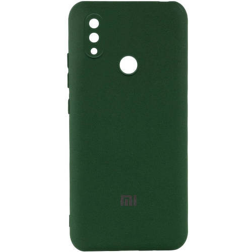 Силиконовый чехол для Xiaomi Redmi Note 7 Зеленый софт тач, цена 170 ...