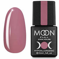 Гель-лак Moon Full Air Nude UV/LED, 08 бежево-рожевий темний, 8 мл - полупрозорі Нюдові гель лаки